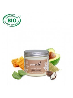 Masque Capillaire Biologique Karité à l'huile d'Avocat et de Miel 200 ML