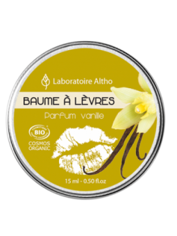 soin des lèvres à la vanille laboratoire ALTHO