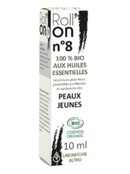 Roll' on N°8 Peaux Jeunes - 10 Ml