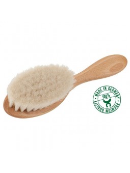 Brosse à Cheveux pour Bébé en Poil de Chèvre