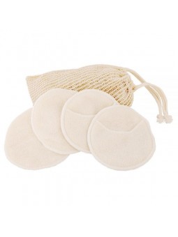 Disques Démaquillants (x4) avec Filet à Linge