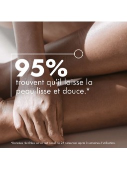 Résultat : une peau lisse, douce et délicatement parfumée