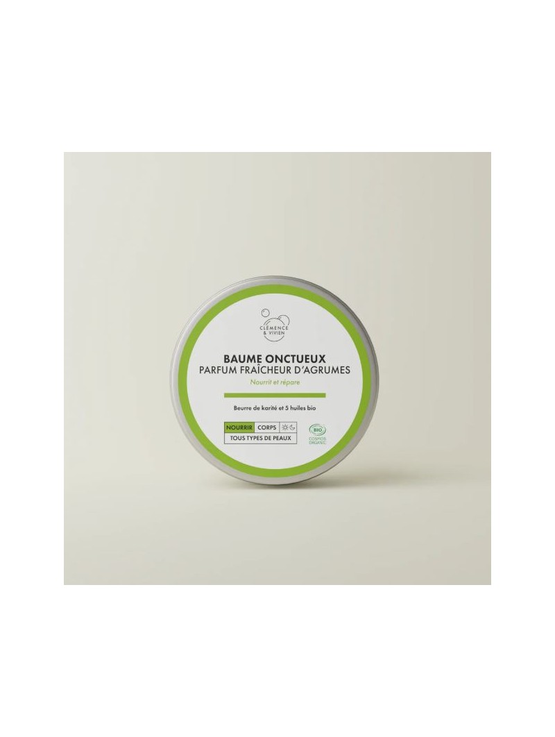 Pot 50 ml – Baume Onctueux Fraîcheur d'Agrume